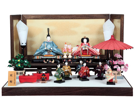 けまり二段飾り