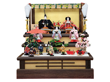 御所蹴鞠三段飾り