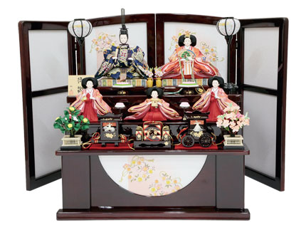 三五芥子五人収納飾り