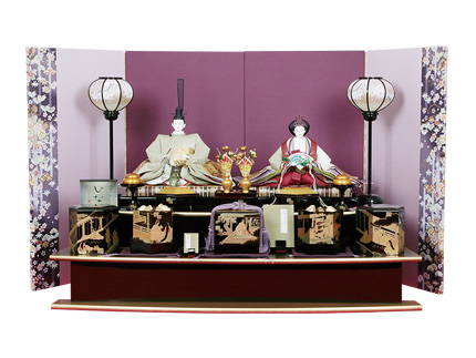 源氏物語二段飾り