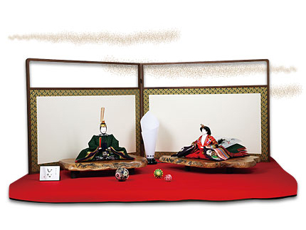 元禄復元織親王飾り