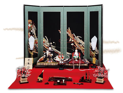 高級有職雛飾り