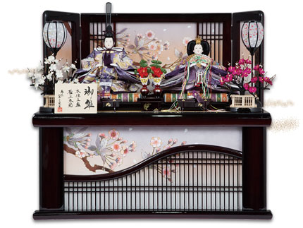 帯地親王収納飾り