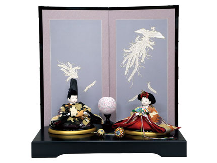 おぼこ親王飾り