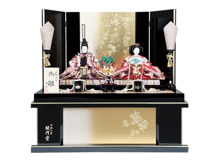 小十番駿河塗収納飾り