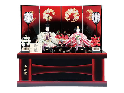 三五親王会津塗収納飾り