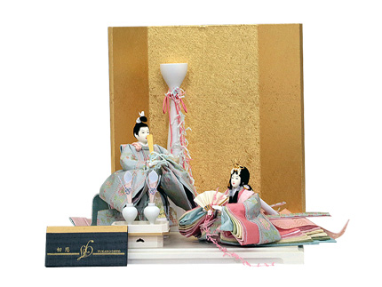 西陣織創作人形飾り