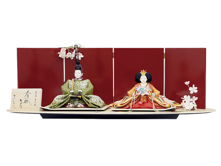 乱菊刺繍親王飾り