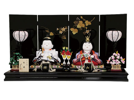 創作おぼこ雛平飾り