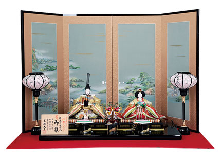 高級帯地親王飾り