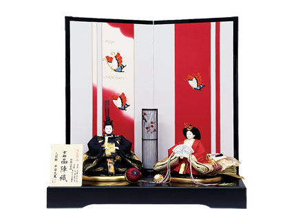 西陣織親王飾り