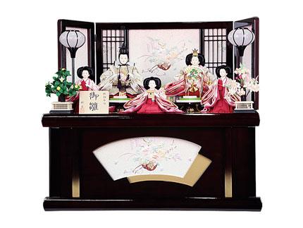 三五芥子五人収納飾り