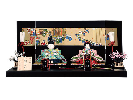 ほうこ雛おぼこ人形平飾り