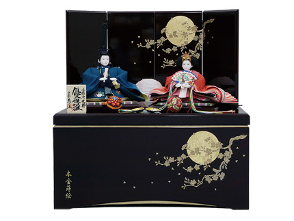 芥子手描友禅収納飾り