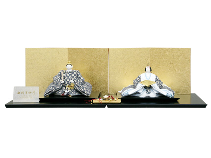 遠州織物親王飾り