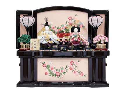 ふるさと雛収納飾り