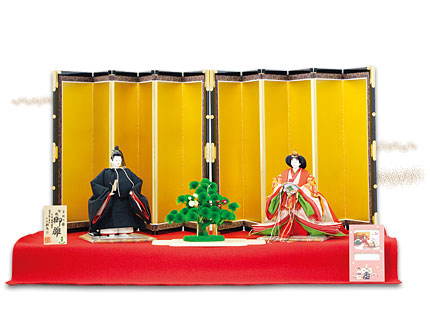 十番立姿宮廷の雅飾り