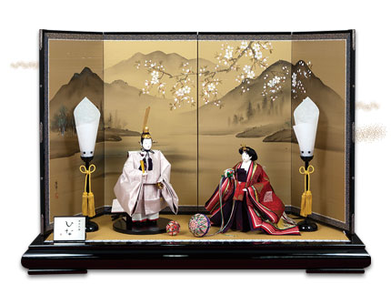 清水久遊作 若紫立雛飾り