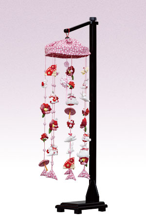 つるし飾り【うさぎ（極上）】小桜