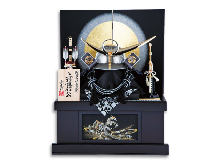 上杉謙信着用兜収納飾り