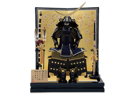 鎧伊達政宗床飾り