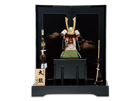 奉納鎧床飾り