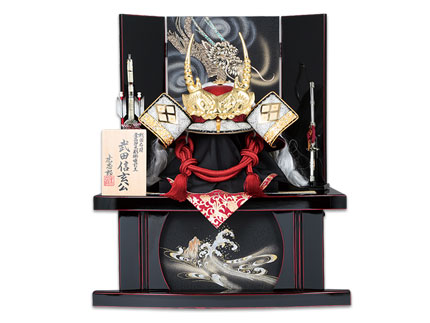 着用兜武田信玄収納飾り