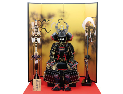 着用鎧徳川家康公床飾り
