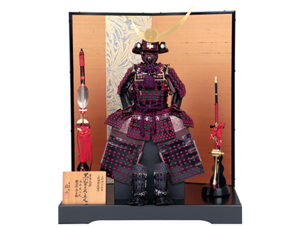 10号鎧上杉謙信公床飾り