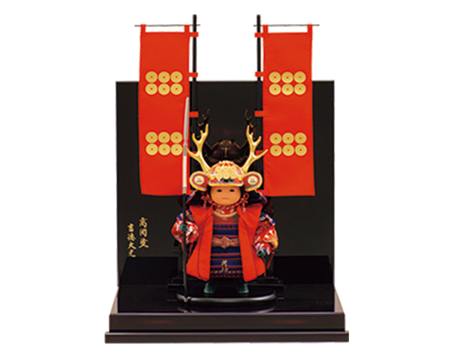  真田幸村公 鎧着大将飾り