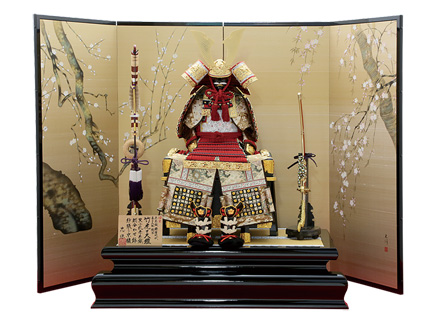 12号竹虎の大鎧飾り