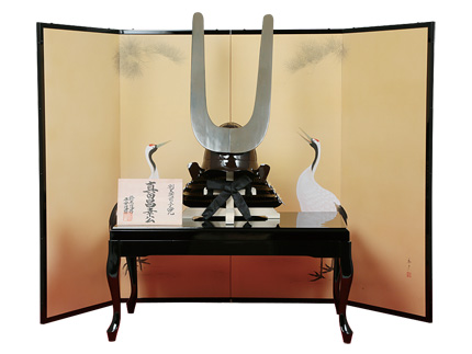 着用兜真田昌幸公飾り