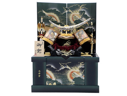 着用兜伊達政宗公収納飾り