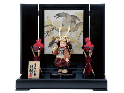 もののふ童義経公飾り