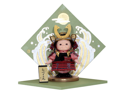 おぼこ丸 波に月飾り