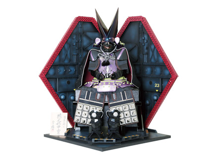 鎧7号未来型蒲生氏郷飾り