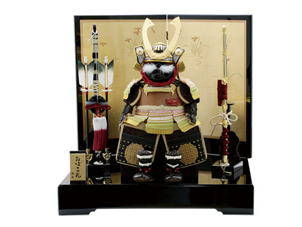 おぼこ丸具足平飾り