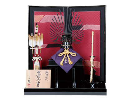 豊臣秀吉公馬蘭ノ兜飾り