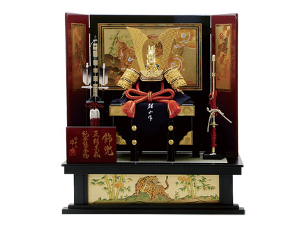 15号兜高床台飾り