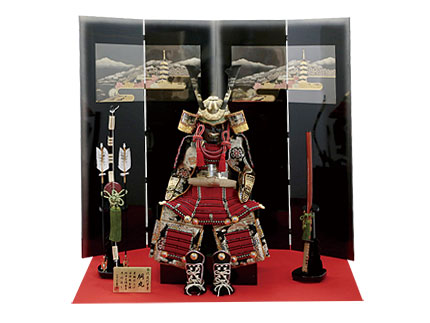 着用鎧古都飾り