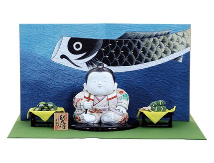 彩色おさな大将飾り